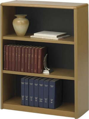 Safco 3-Shelf ValueMate Economy Bookcase 7171MO ES3456