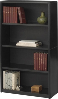 Safco 4-Shelf ValueMate Economy Bookcase 7172BL ES3458