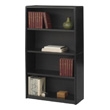 Safco 4-Shelf ValueMate Economy Bookcase 7172BL (Black) ES3458