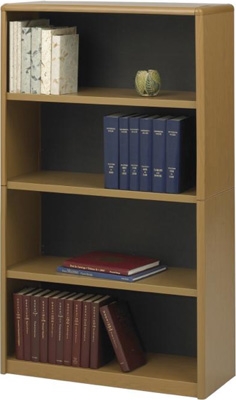 Safco 4-Shelf ValueMate Economy Bookcase 7172MO ES3460