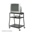 "Safco Steel Wide-Body Cart 54"" High 8930BL" ES3506