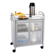 Safco Impromptu Refreshment Cart 8966GR (Gray) ES3524
