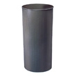 Safco Round Wastebasket, 80 Qt. (Qty.3) 9610CH (Charcoal) ES3546