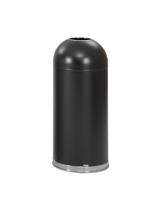 Safco Open Top Dome Receptacle 9639BL