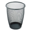 Safco Onyx Mesh Medium Round Wastebasket (Qty.3) 9717BL (Black) ES3588