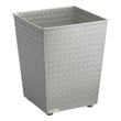 Safco Checks Wastebasket (Qty.3) 9733GR (Gray) ES3601