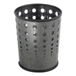 Safco Bubble Wastebasket (Qty.3) 9740NC (Black Speckle) ES3605