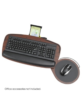 Safco Premier Series Keyboard Platform with Control Zone ES3634