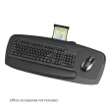 Safco Premier Series 27" Keyboard Platform with Control Zone 2145BL ES3635