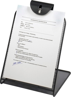 Safco Onyx Mesh Copyholder (Qty.5) ES3637