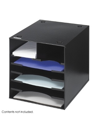 Safco Steel Desktop Organizer, 7 Compartment ES3648