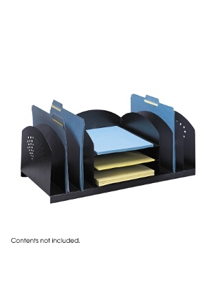 Safco Combination Rack 6 Upright and 3 Horizontal ES3661