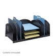 Safco Combination Rack 6 Upright and 3 Horizontal 3168BL ES3661