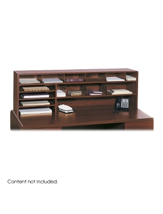 Safco 58"W High Capacity Desk Top Organizer ES3703