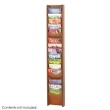 Safco 18-Pocket Wood Magazine Rack 4333CY ES3744