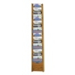 Safco 18-Pocket Wood Magazine Rack 4333MO ES3746