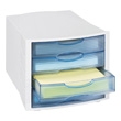 Safco 4-Drawer Organizer (Qty.4) 5825GR ES3768