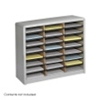 Safco Value Sorter Literature Organizer, 24 Compartment 7111GR ES3776