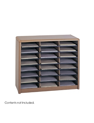 Safco Value Sorter Literature Organizer, 24 Compartment ES3777