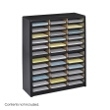 Safco Value Sorter Literature Organizer, 36 Compartment 7121BL ES3779