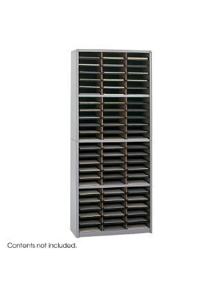 Safco Value Sorter Literature Organizer, 72 Compartment ES3785