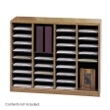 Safco E-Z Stor Wood Literature Organizer, 36 Compartments 9321MO ES3816