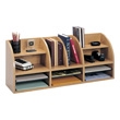 Safco Radius Front 12 Compartment Desktop Organizer 9411MO