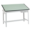 Safco Precision 60 Inch Wide Drafting Table with Base (3962GR and 3952) ES60