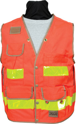 Seco 8067 Series Heavy-Duty Safety Vest