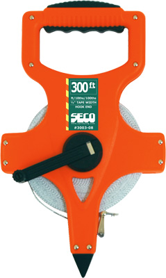 Seco 300' Fiberglass Blade Measuring Tape 3003-08