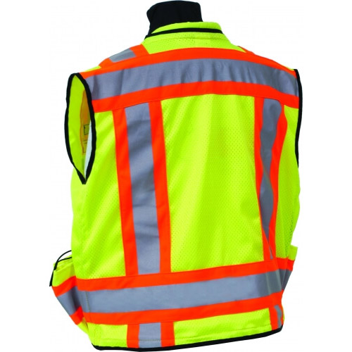 Seco 8265 Series Class 2 Safety Vest with Outlast Collar and Mesh Back (2 Colors Available) ES2604 