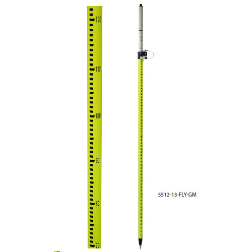 Seco 5512-13-FLY-GM - Aluminum GNSS Pole with Locking Pins