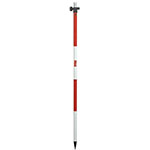Seco - 2.20 m Aluminum TLV Pole - Red and White (5527-10) ES9934