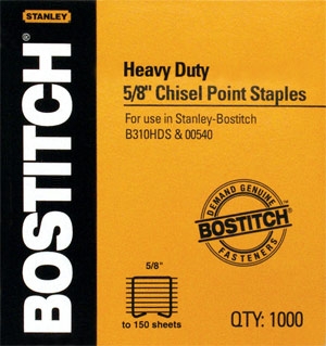 Stanley Bostitch Heavy-Duty 5/8" Staples SB35-5/8