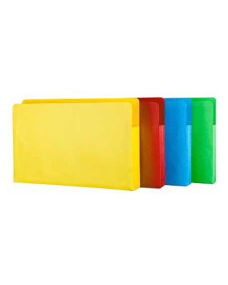 Star Products 1524 - 9 1/2 x 11 3/4 x 3 1/2 Project Folders - 5 Pack (5 Colors Available)