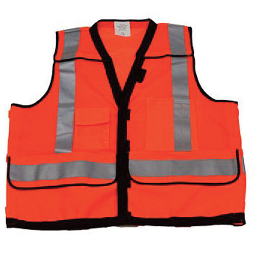 Stop-Lite High Visibility Safety Vest - Orange - Large