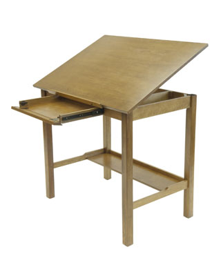 Studio Designs Drafting Table 13253 - American 48 x 36 - Light Oak ES6339