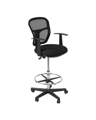 Studio Designs 18620 - Riviera Drafting Chair - Black 