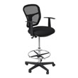Studio Designs 18620 - Riviera Drafting Chair - Black ES6372