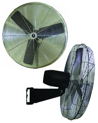 TPI Corporation Commercial Circulator 24 Wall Mount Oscillating Fan - CACU 24-W ES6469