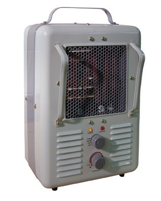 TPI 188 Series 120 Volt Milk-House Style Fan Forced Portable Heater - 188 TASA ES6484
