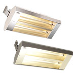 TPI TH & THSS Series 2 Lamp 7.3KW Mul-T-Mount Electric Infrared Heater with 8mm Quartz Lamps and Amber Gray Sleeves - 30° Symmetrical, 480 Volts - (2 Options Available) ET12888