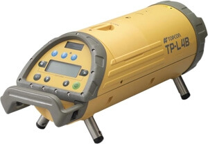 Topcon TP-L4B Red Beam Pipe Laser Package