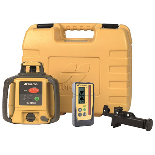 Topcon Self-Leveling Slope-Matching Rotary Laser Level RL-H4C (57176) ES2984