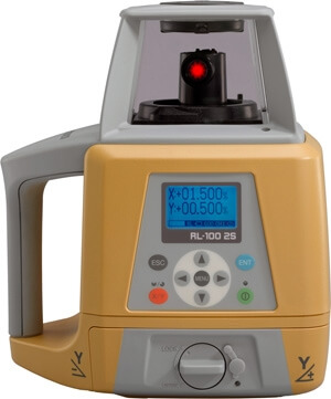 Topcon Dual Slope Rotary Laser Level RL-100 2S Standard Package 57128L