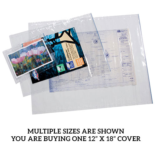 Alvin 12" x 18" Clear Vinyl Blueprint Cover ACP18