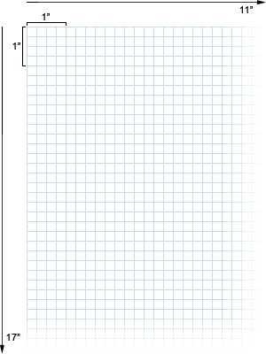 11x17 Engineering Graph Pads