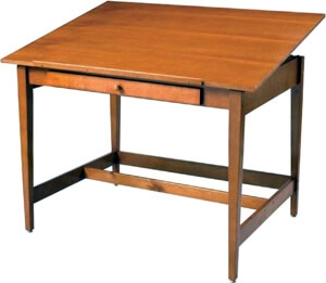 Alvin Vanguard 48" W x 36" D Drawing Table VAN48
