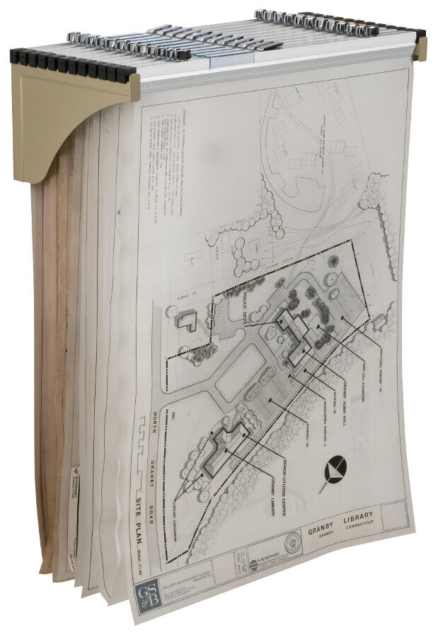 Alvin Wall Rack for Blueprints BPR030 EngineerSupply
