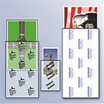 Peep Squirrel White Sign Bags (8 Sizes Available) ET10331